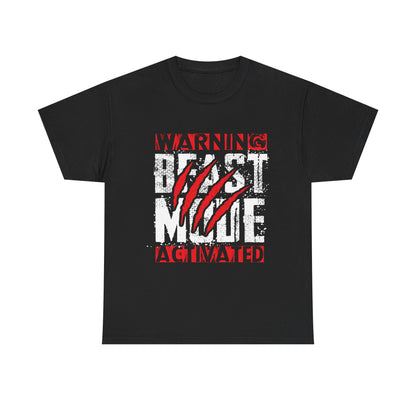 Warning Unisex Heavy Cotton Tee