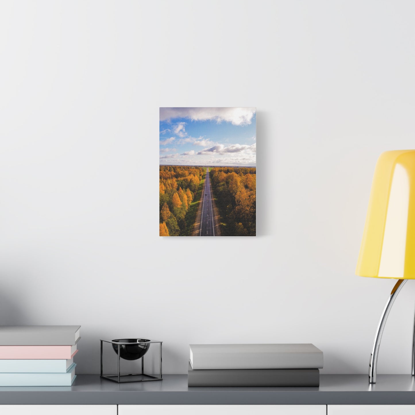 Somewhere in Lithuania Matte Canvas, Stretched, 1.25"