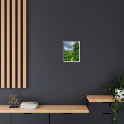 Torc Trail Matte Canvas, Framed (Multi-color)