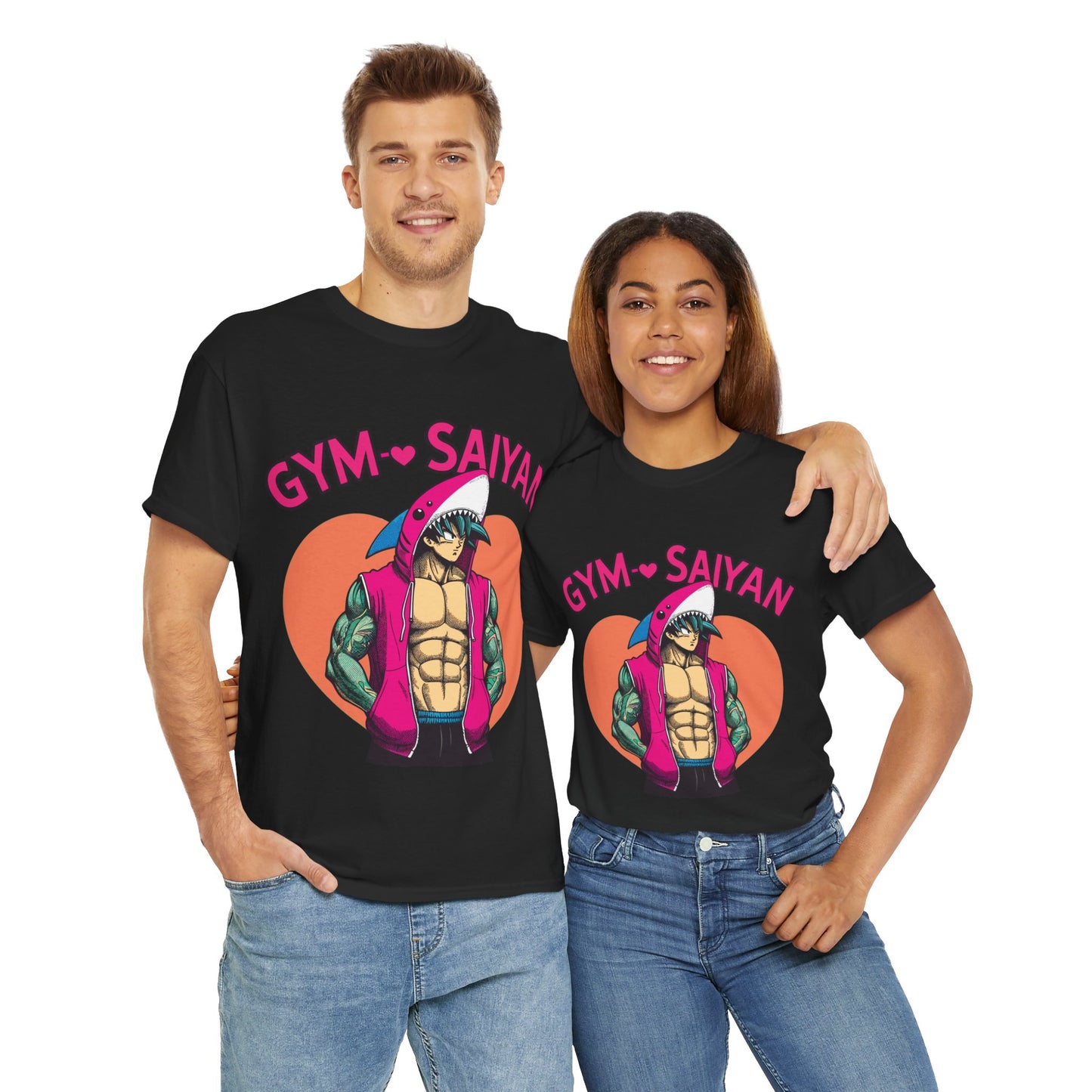 Gym Saiyan II Unisex Heavy Cotton Tee