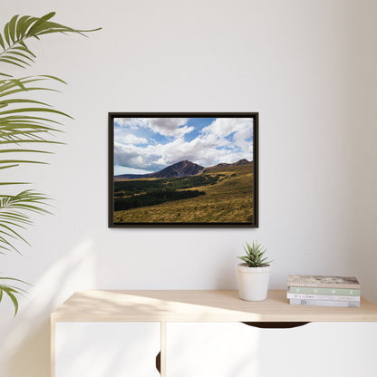 Mount Brandon Matte Canvas, Framed (Multi-color)