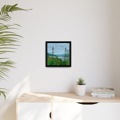 Torc Mountain Trail 2 Matte Canvas, Framed (Multi-color)