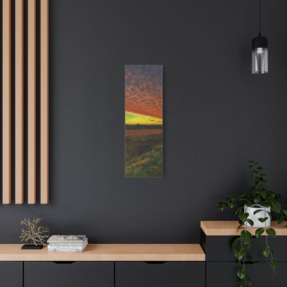 Cloudy Sunset Matte Canvas, Stretched, 1.25"