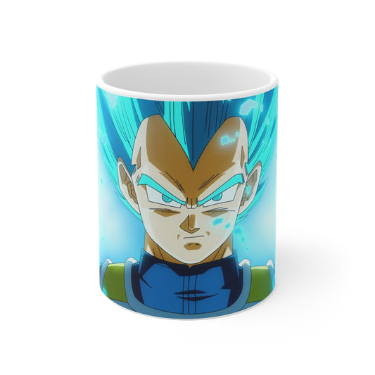 Vegeta Ceramic Coffee Mug - 11oz & 15oz - Dragon Ball Z Collectible