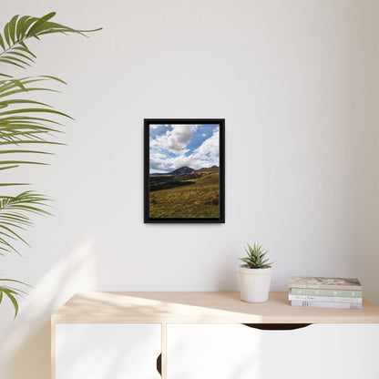 Mount Brandon Matte Canvas, Framed (Multi-color)