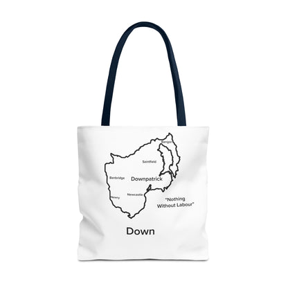 Down Tote Bag White Edition