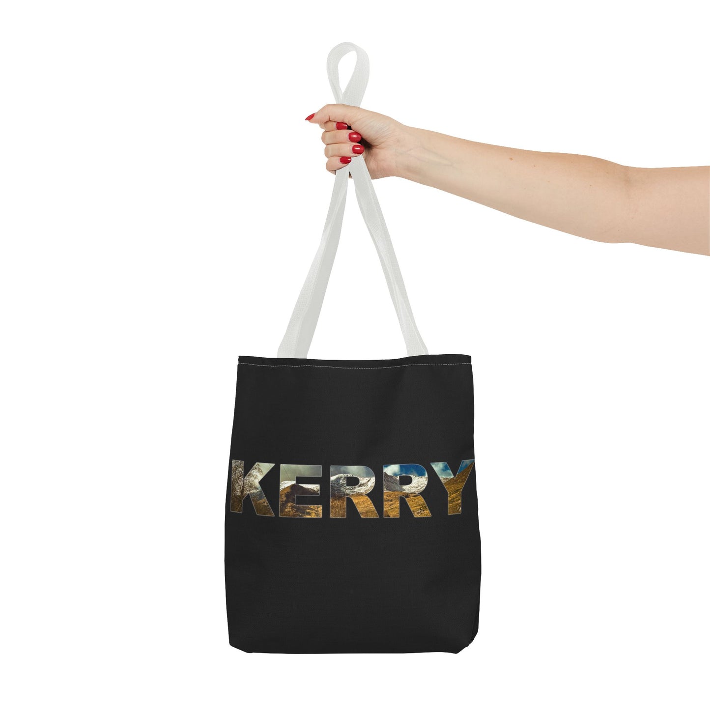 Kerry Black Style Tote Bag (AOP)