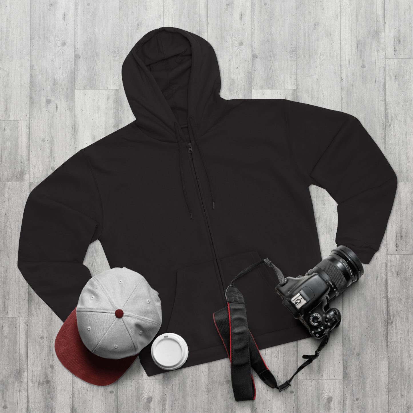 Motivational Unisex Hooded Zip Sweatshirt - 'Push Your Limit'
