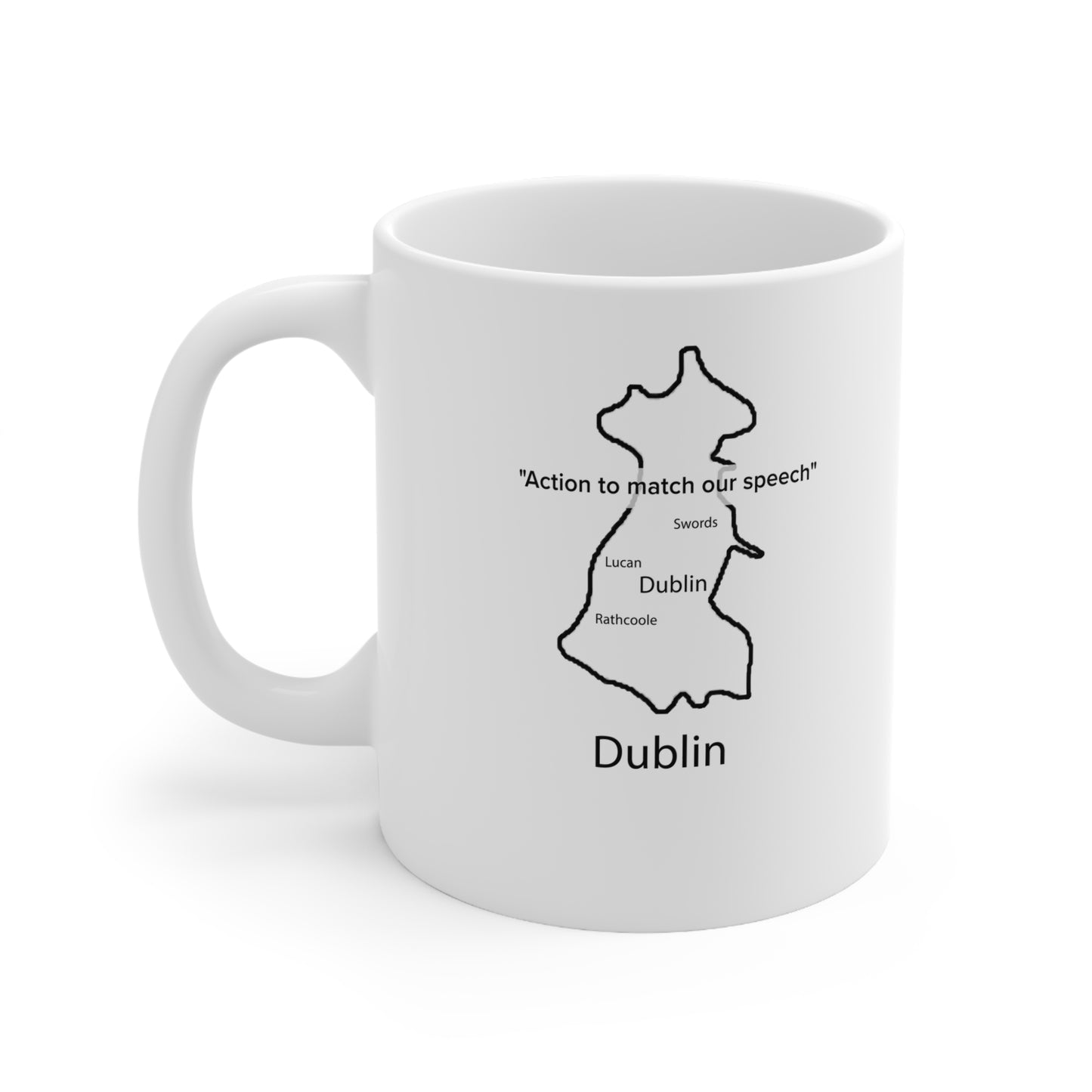 Dublin Ceramic Coffee Cup - 11oz & 15oz