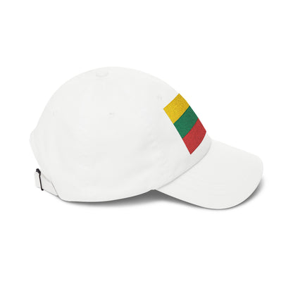 Lithuania Flag Embroidered Classic Dad Cap - Stylish Cotton Hat for Men
