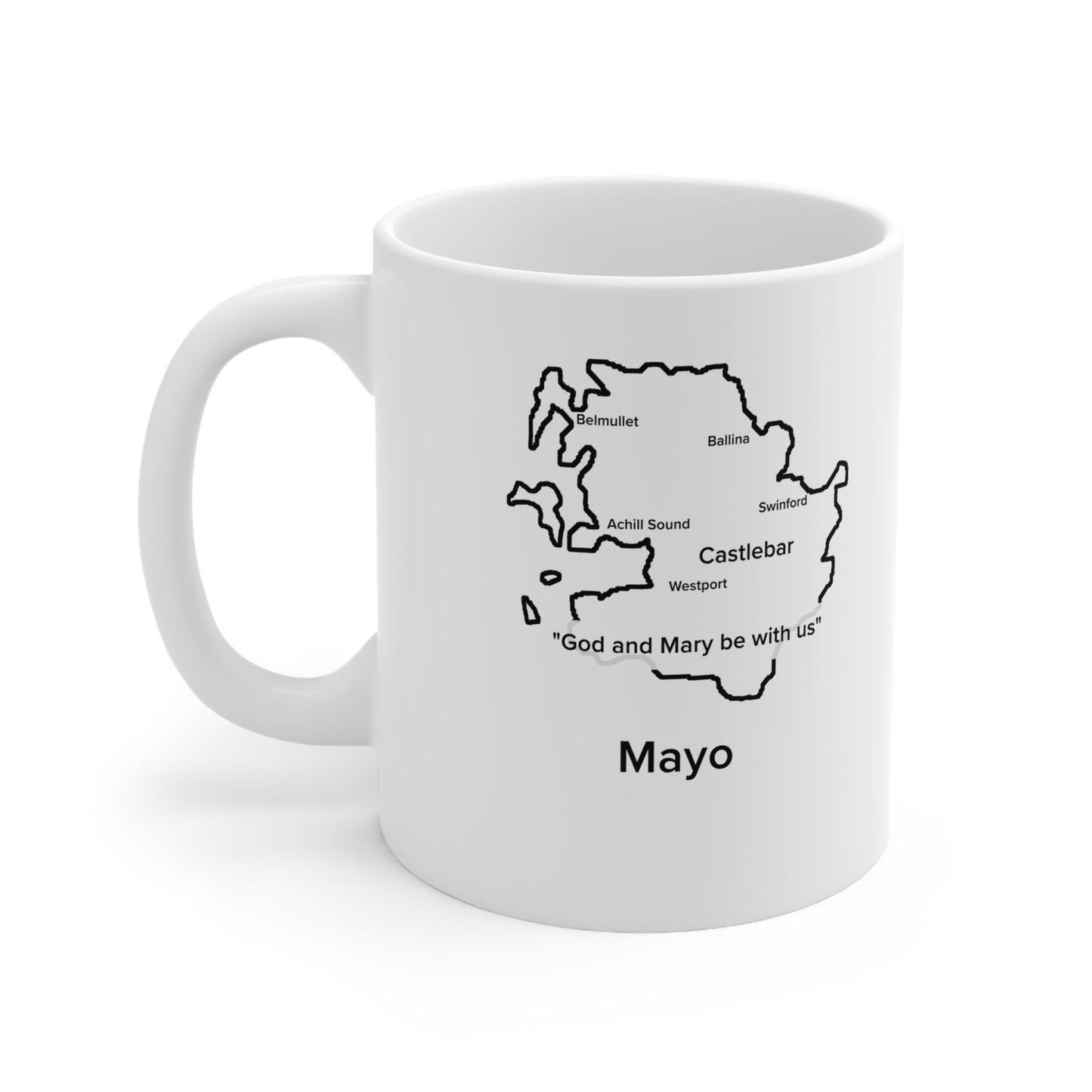 Mayo Ceramic Coffee Cup - 11oz & 15oz