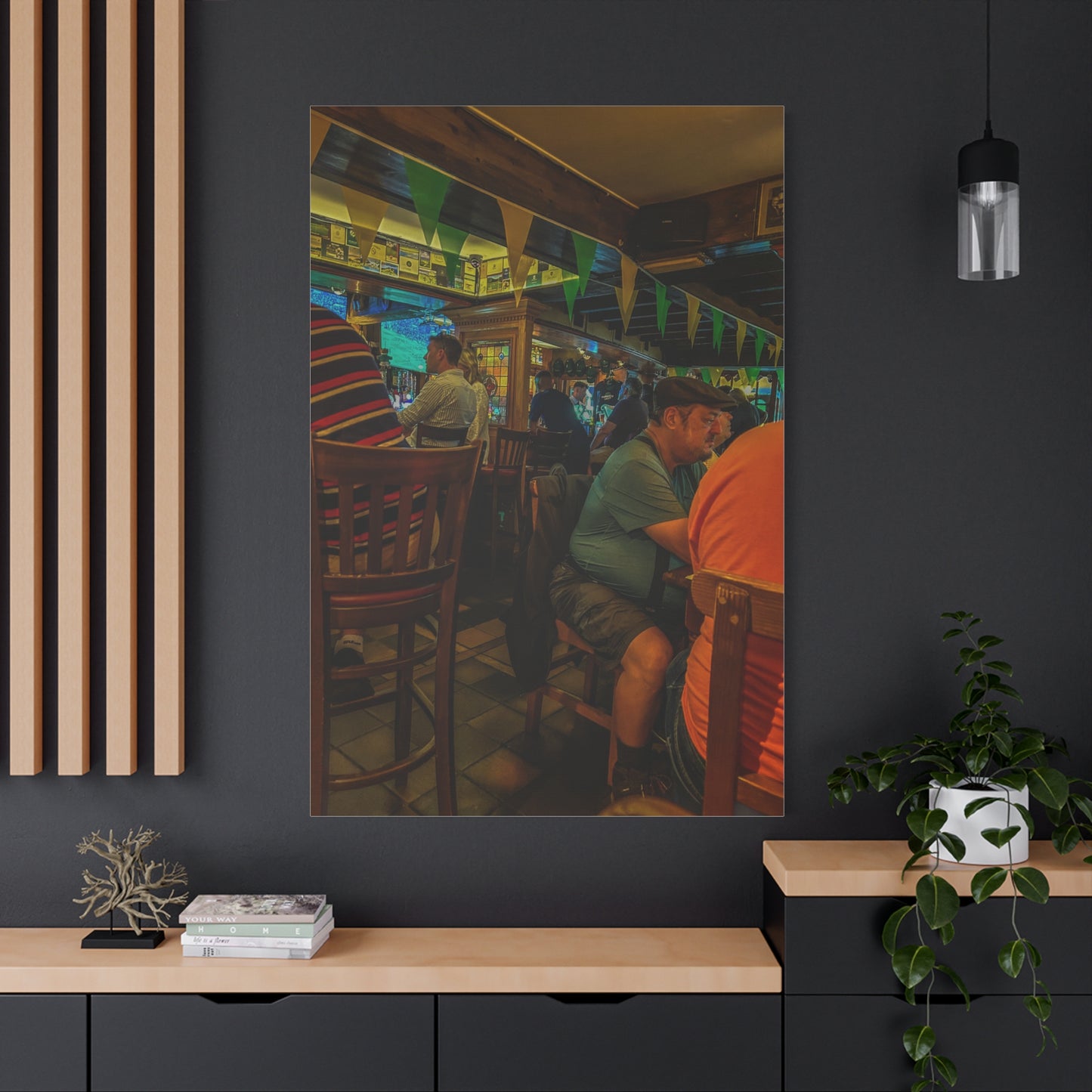 Irish Pub Matte Canvas, Stretched, 1.25"