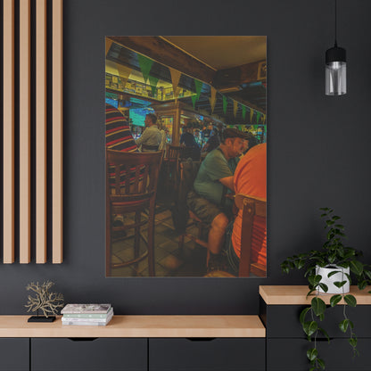 Irish Pub Matte Canvas, Stretched, 1.25"