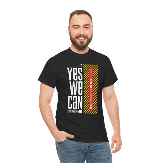Yes We Can Unisex Heavy Cotton Tee