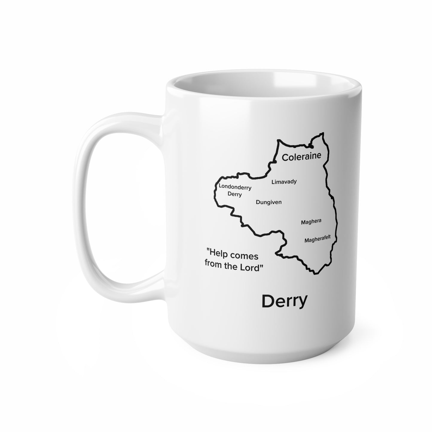 Derry Ceramic Coffee Cup - 11oz & 15oz