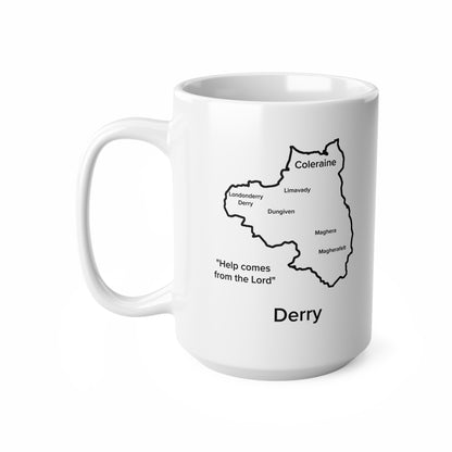 Derry Ceramic Coffee Cup - 11oz & 15oz