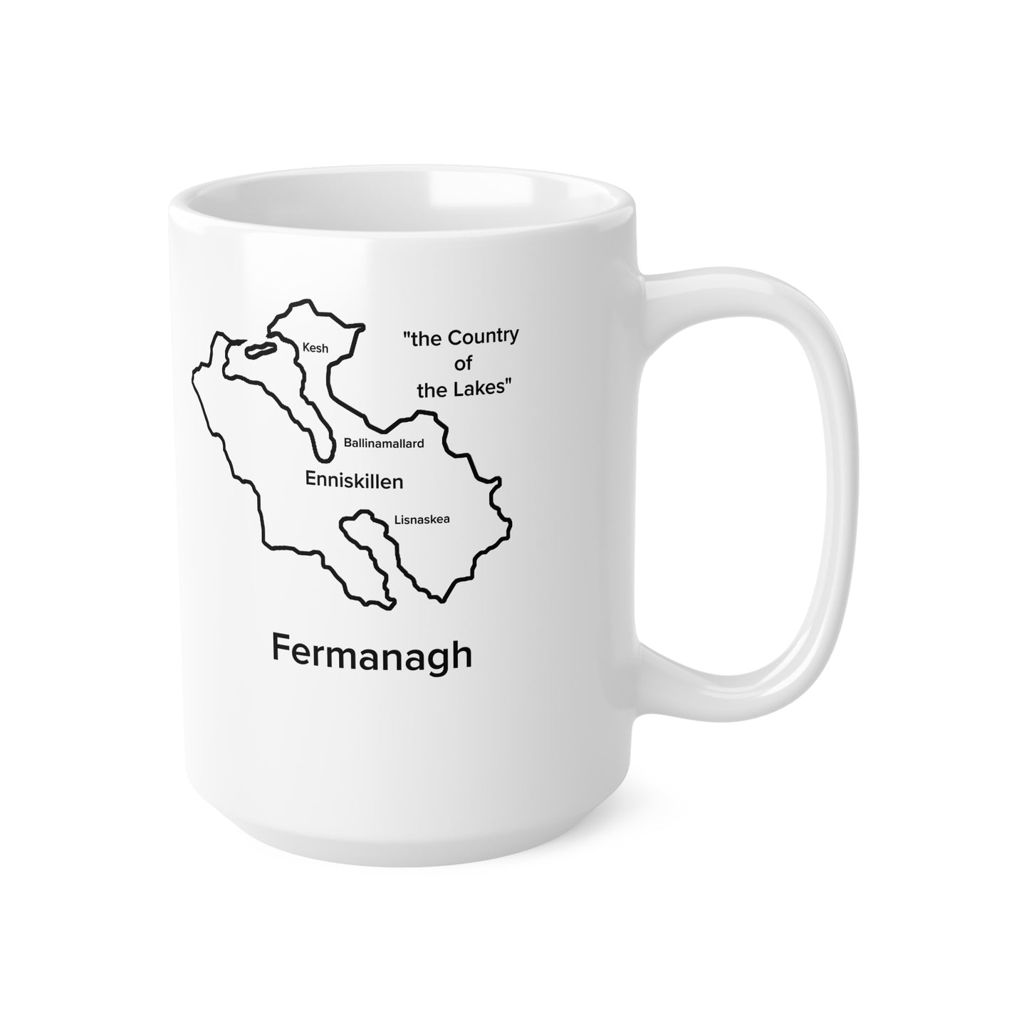 Fermanagh Ceramic Coffee Cup - 11oz & 15oz