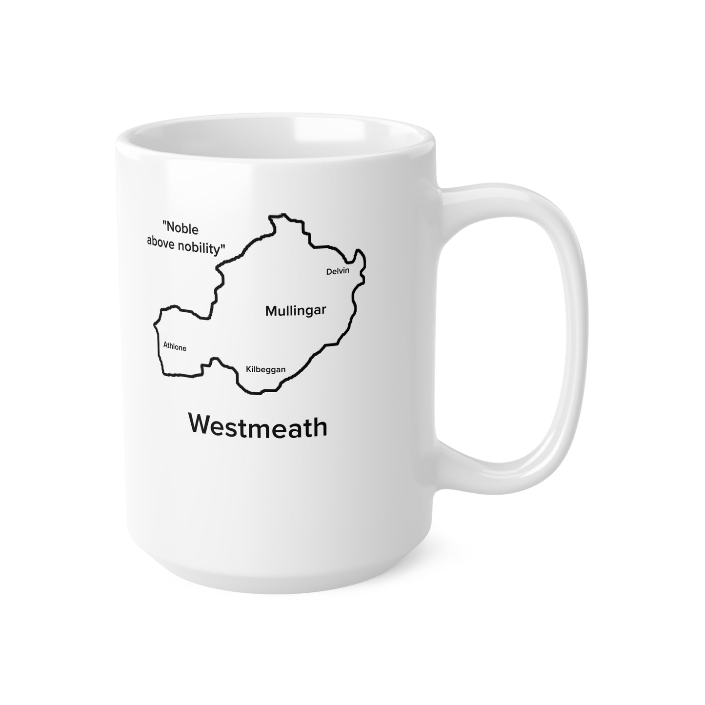 Westmeath Ceramic Coffee Cup - 11oz & 15oz