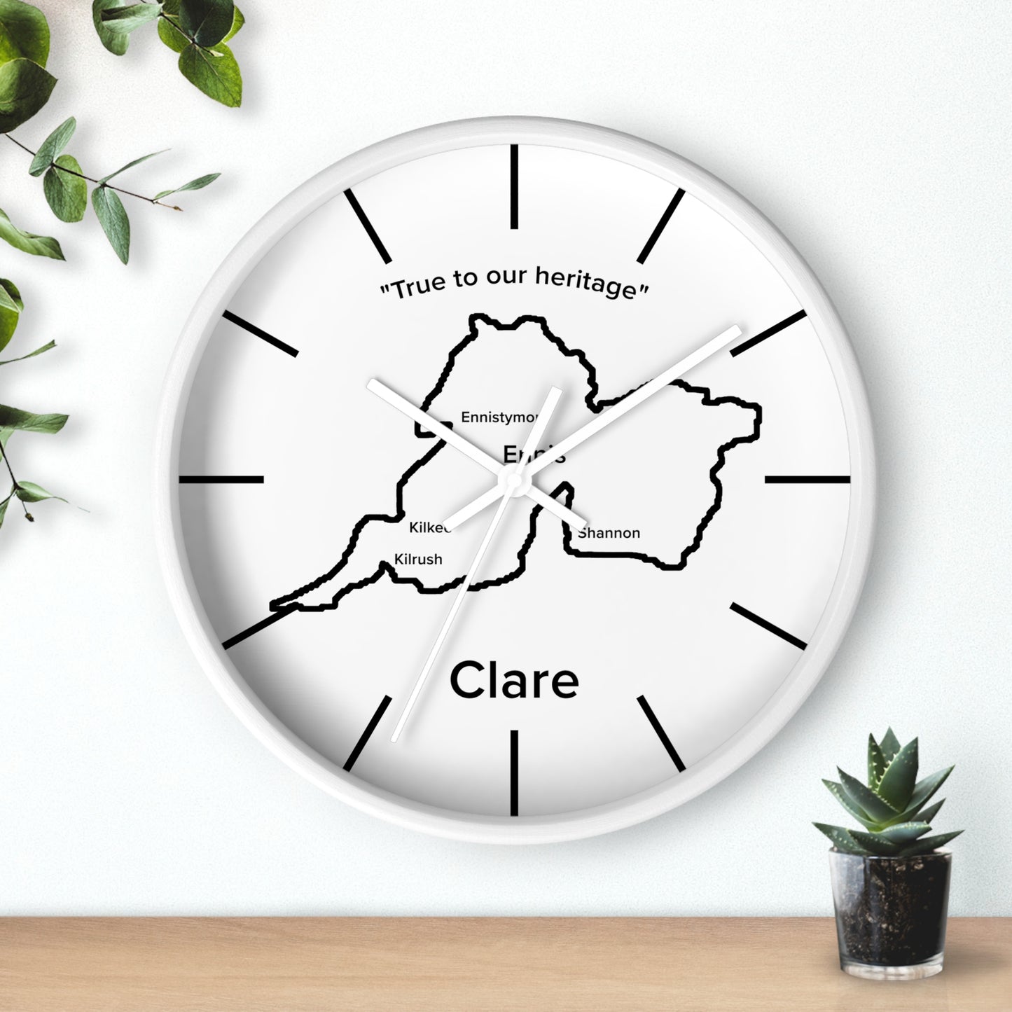 Clare County Wall Clock