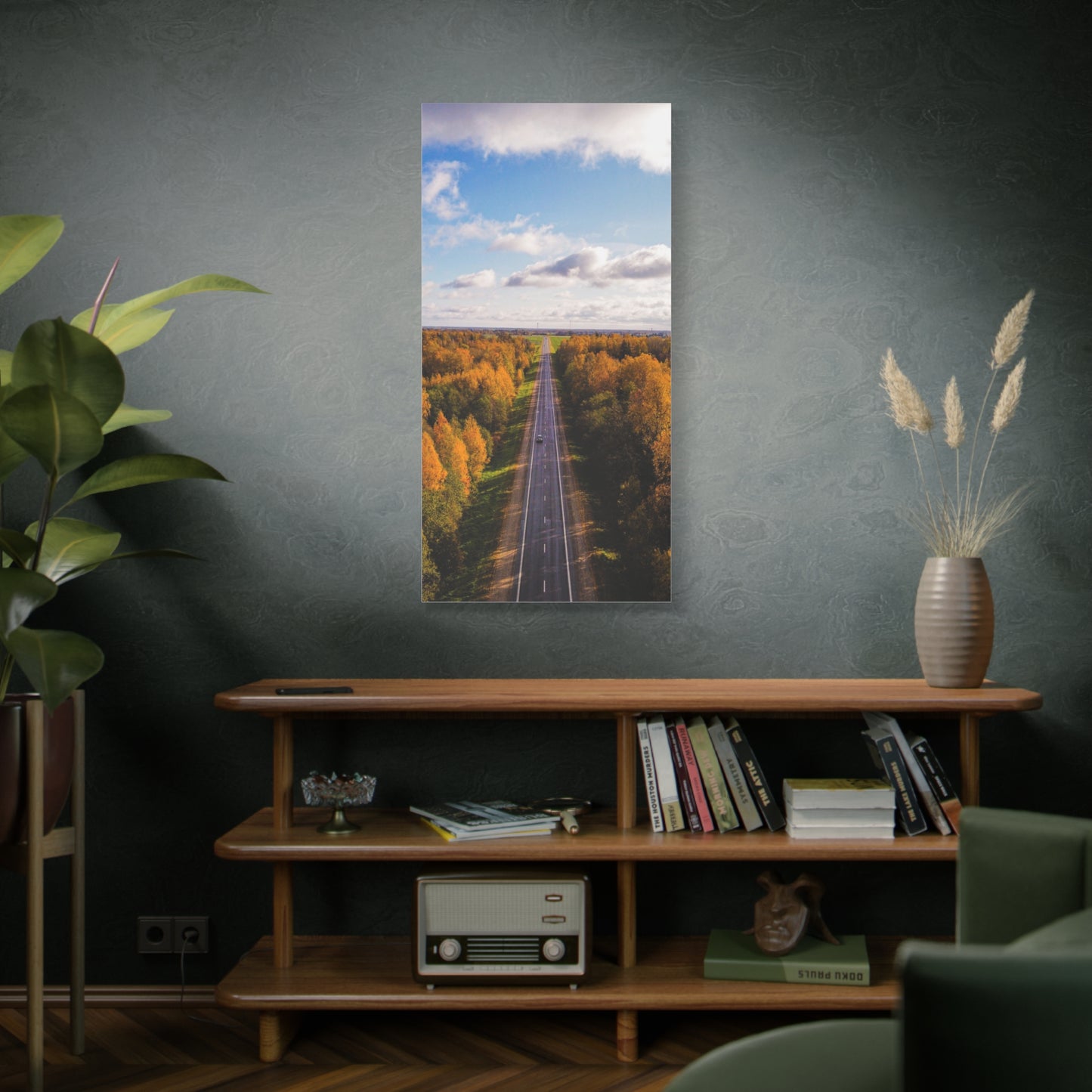 Somewhere in Lithuania Matte Canvas, Stretched, 1.25"