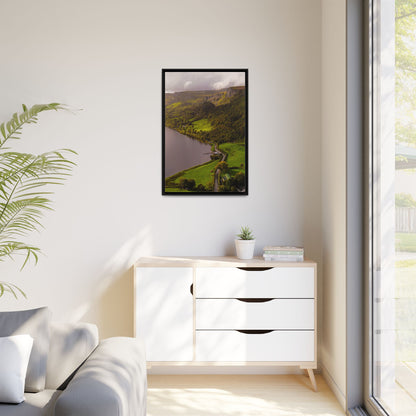 South in Aghadh an Aird or The Devil's Cheney Matte Canvas, Framed (Multi-color)