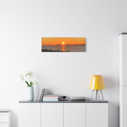 Sunset Ring of Kerry Matte Canvas, Stretched, 1.25"