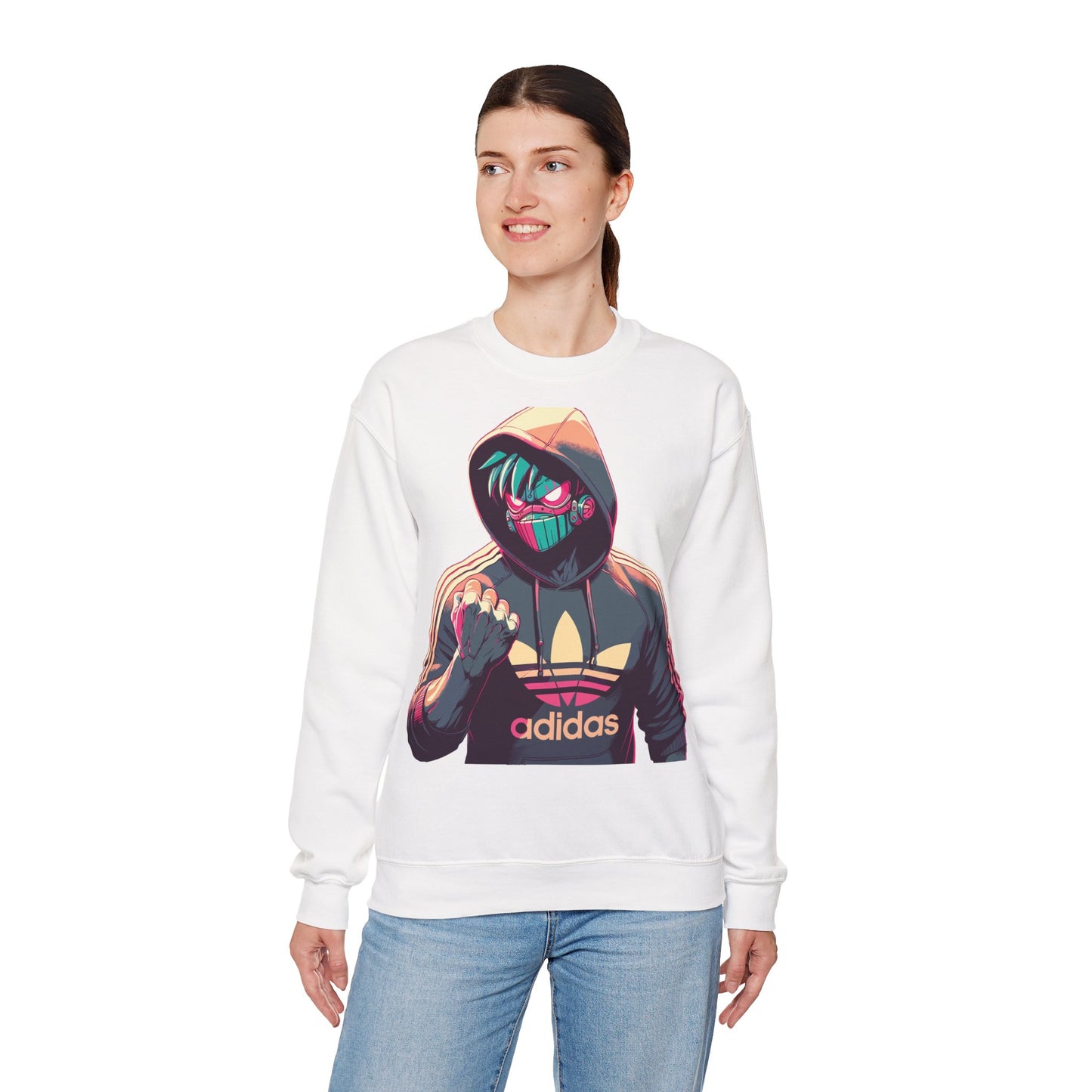 Anime Inspired Design Unisex Heavy Blend™ Crewneck Sweatshirt