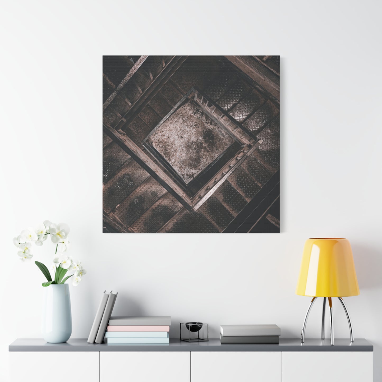 Stairs to Demon World Matte Canvas, Stretched, 1.25"