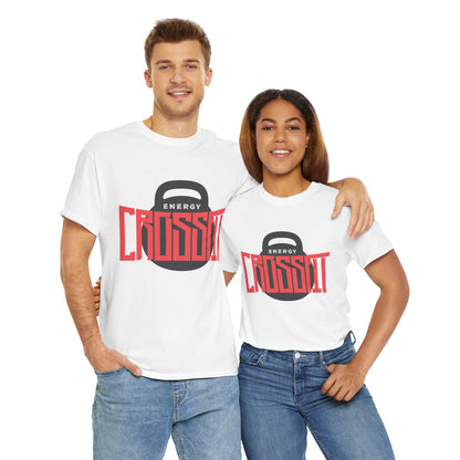 Energy CrossFit Unisex Heavy Cotton Tee - Perfect for Fitness Enthusiasts