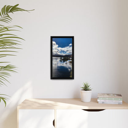 Lake Matte Canvas, Framed (Multi-color)