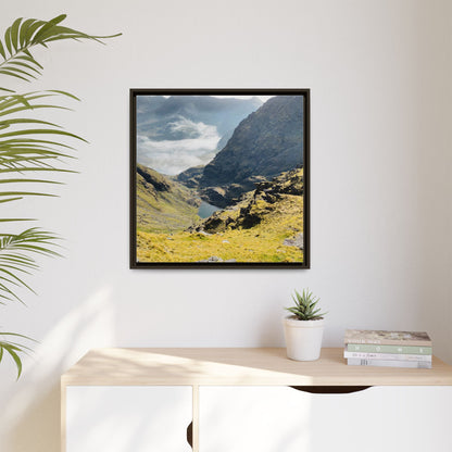 Kerry Mount Matte Canvas, Framed (Multi-color)