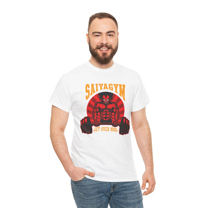 Saya Gym White Unisex Heavy Cotton Tee