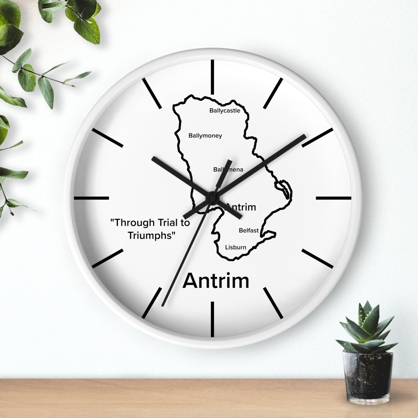 Antrim County Wall Clock
