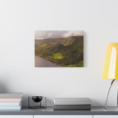 Sruth in Aghadh an Aird or The devil's Chimney Matte Canvas, Stretched, 1.25"