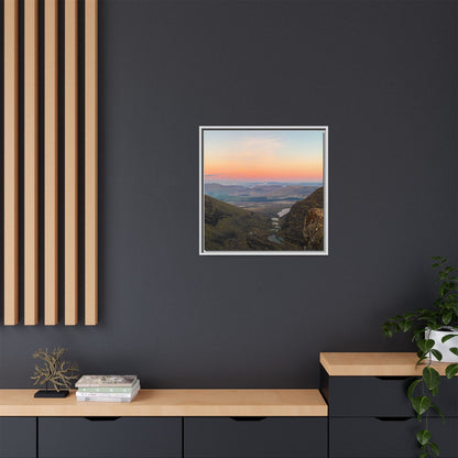 On The Way To Mount Brandon Matte Canvas, Framed (Multi-color)