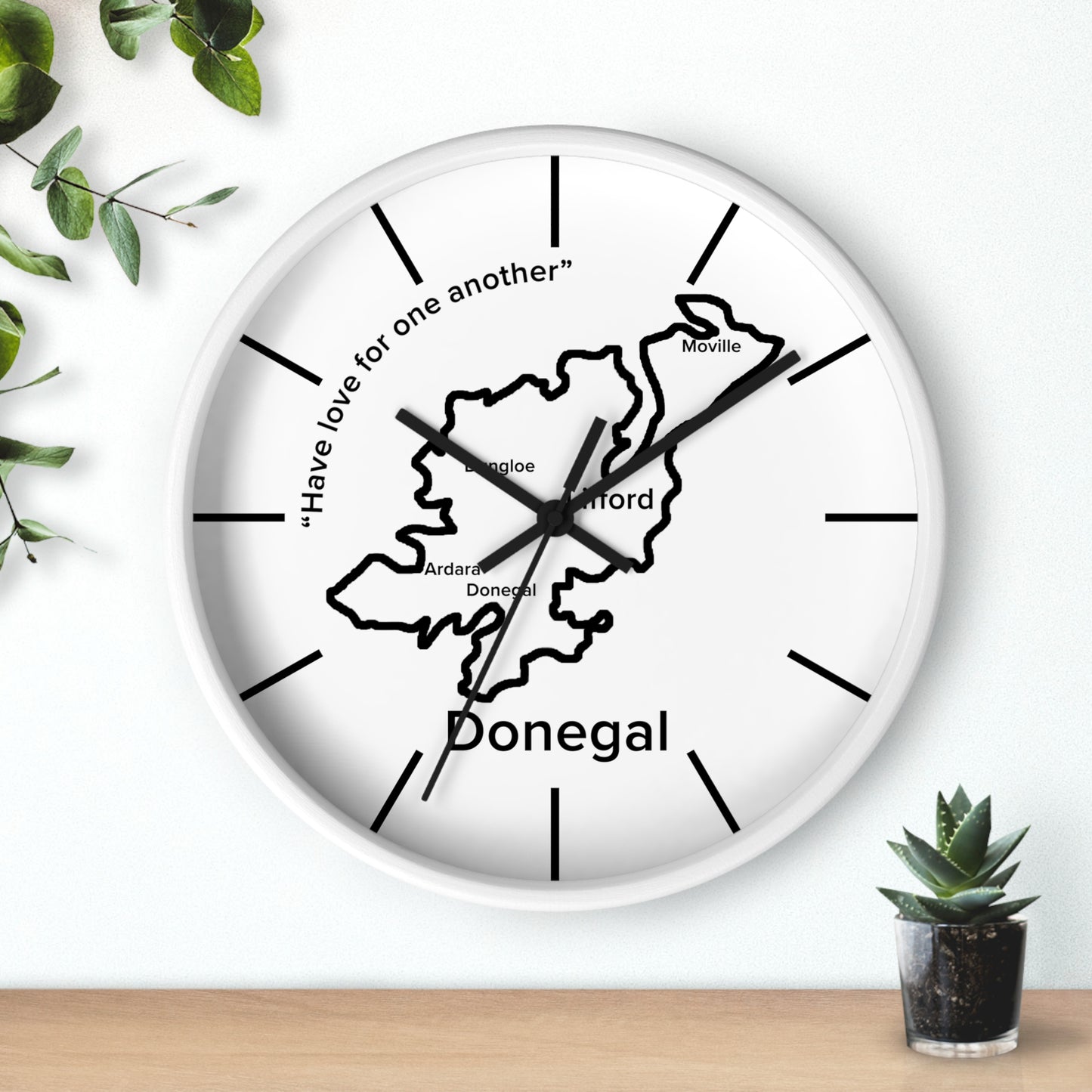 Donegal County Wall Clock
