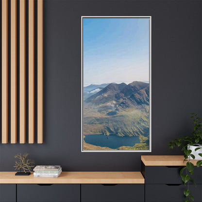 MacGillycuddy's Reeks Matte Canvas, Framed (Multi-color)