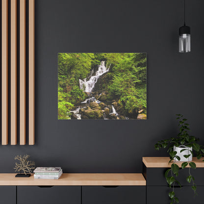 Torc waterfall Matte Canvas, Stretched, 1.25"