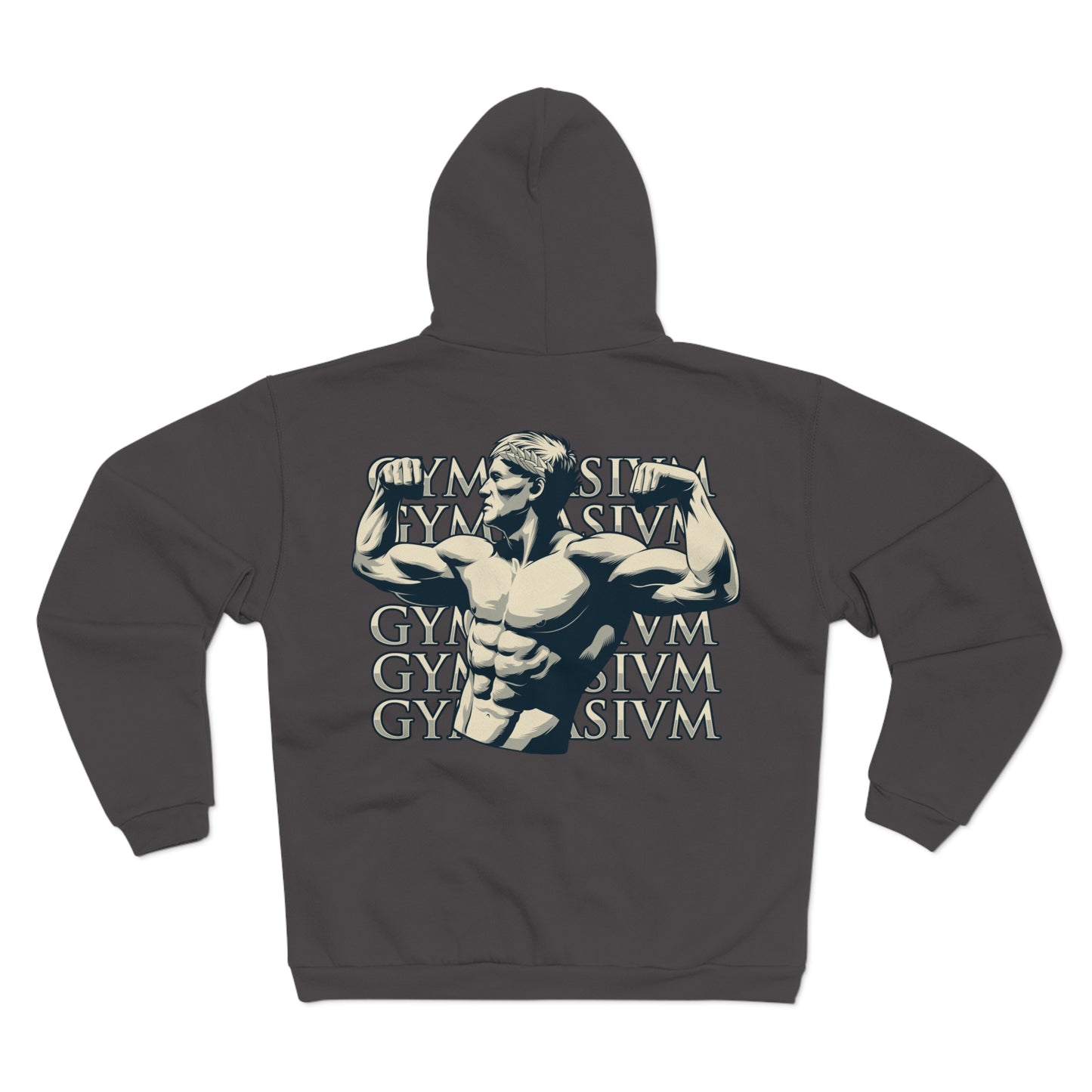 Gym Motivation Unisex Hooded Zip Sweatshirt | Fitness Apparel