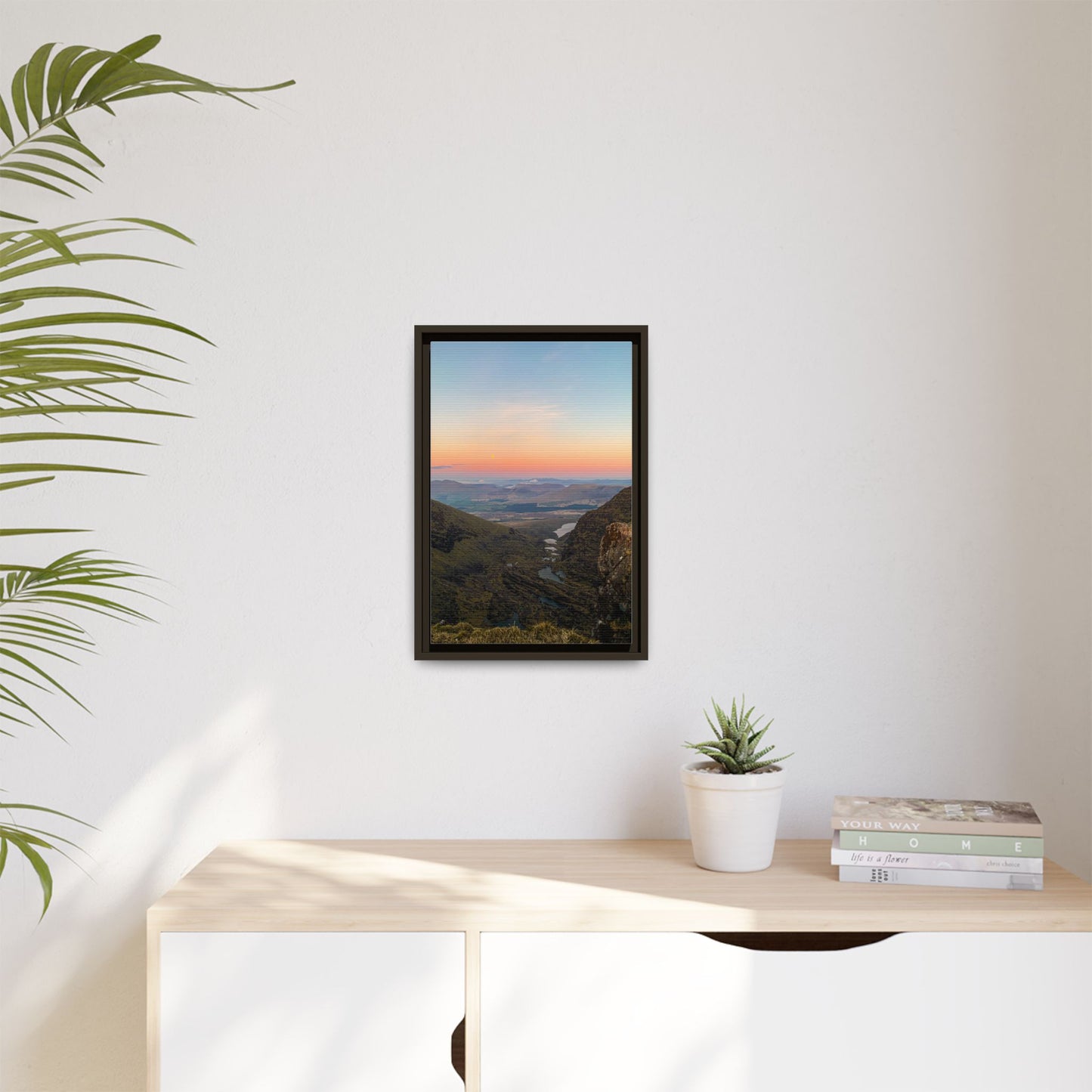 On The Way To Mount Brandon Matte Canvas, Framed (Multi-color)