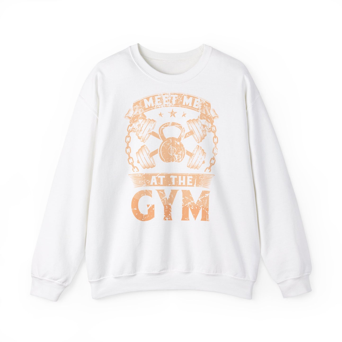 Meet Me At The Gym Unisex Heavy Blend™ Crewneck Sweatshirt
