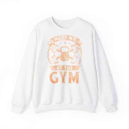 Meet Me At The Gym Unisex Heavy Blend™ Crewneck Sweatshirt