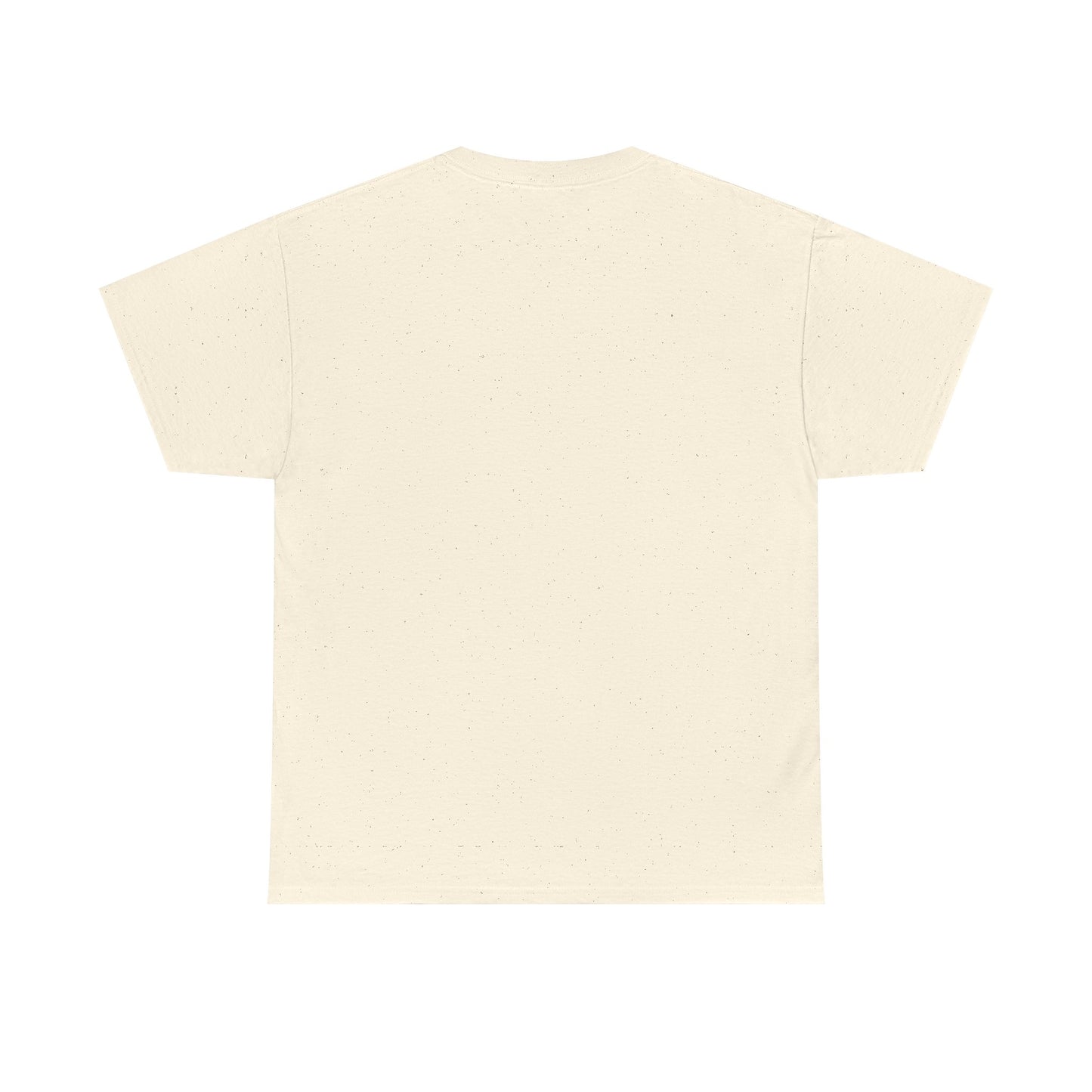 Vintage Portrait Tee — Glitch Art Face with Cannabis Leaf Mask