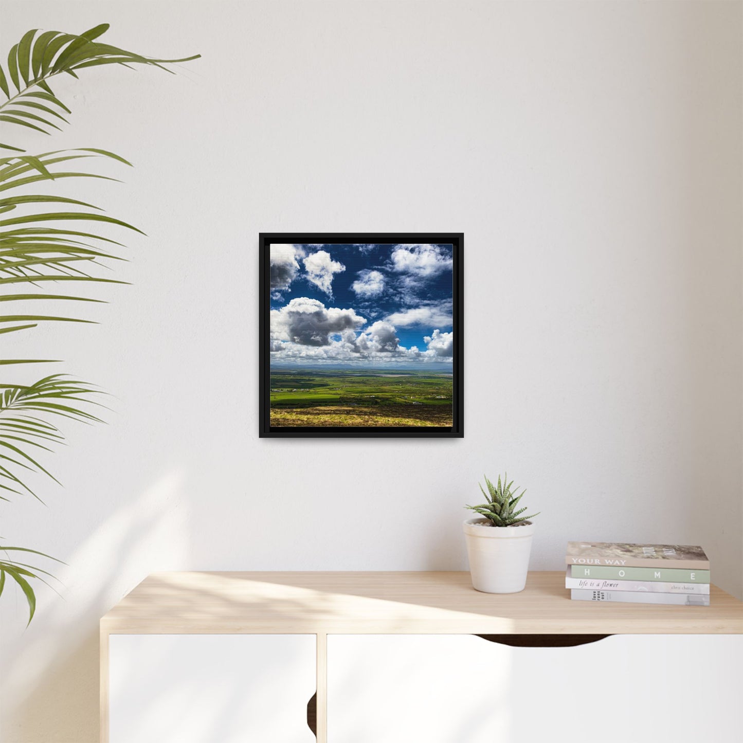 Kerry Panorama Matte Canvas, Framed (Multi-color)