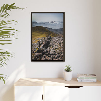 Wall Matte Canvas, Framed (Multi-color)
