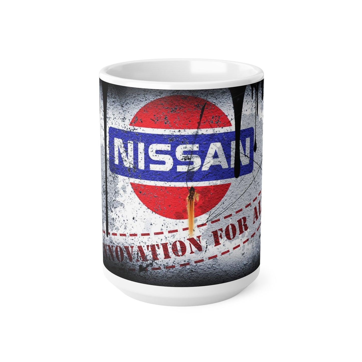 Nissan Innovation Ceramic Coffee Cups - 11oz & 15oz Mugs