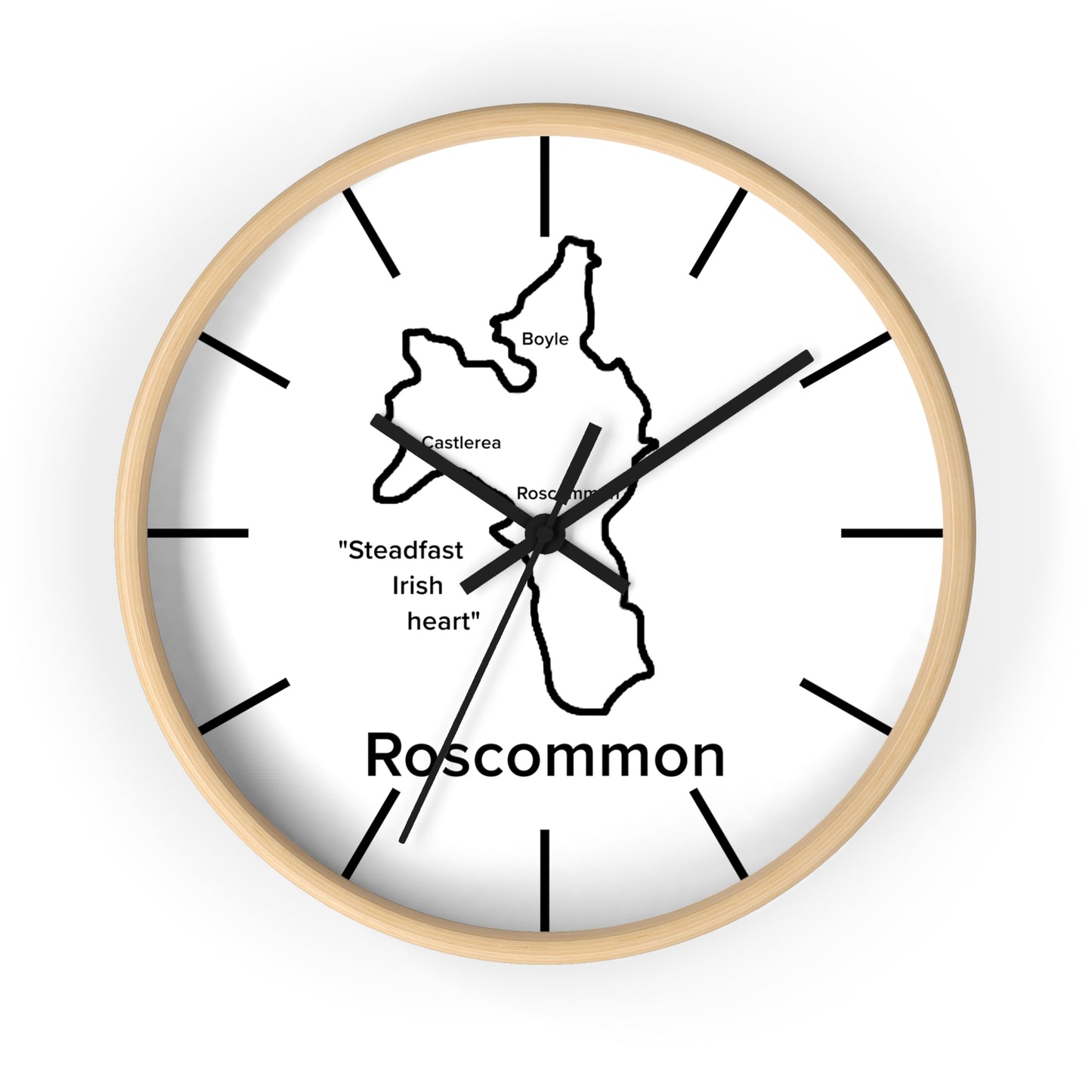 Roscommon County Wall Clock