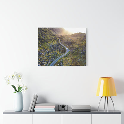 Valley Road Matte Canvas, Stretched, 1.25"