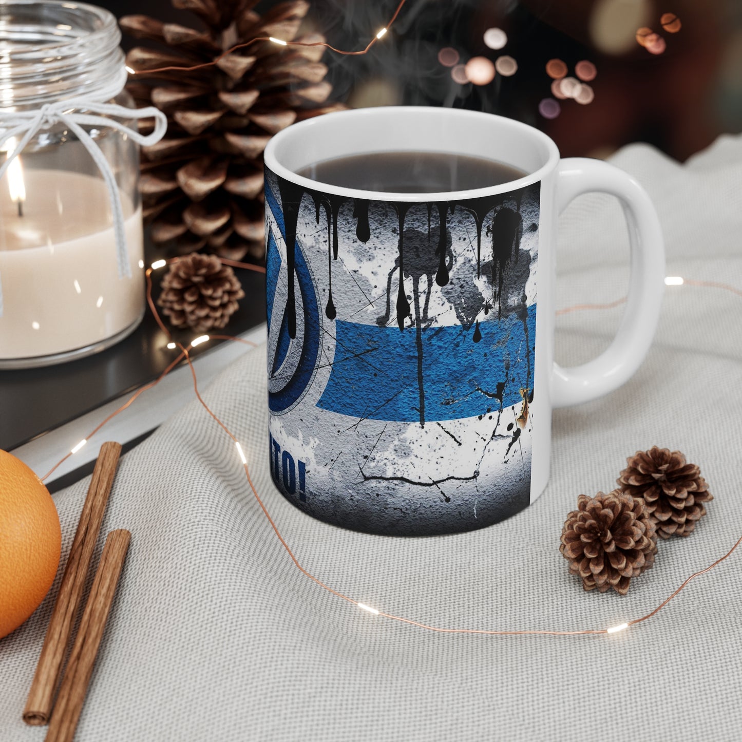 VW Graffiti Style Ceramic Coffee Mug - 11oz & 15oz