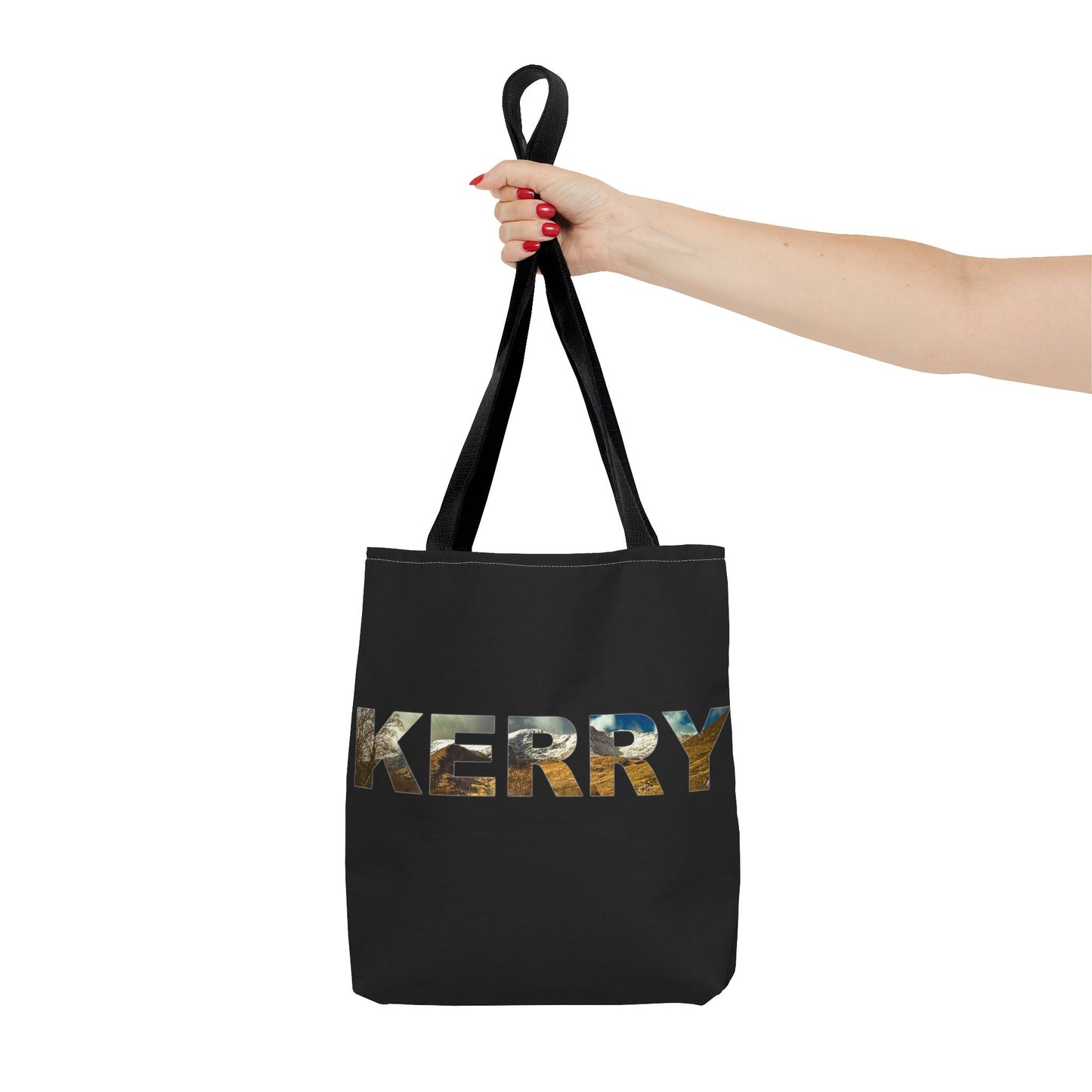 Kerry Black Style Tote Bag (AOP)